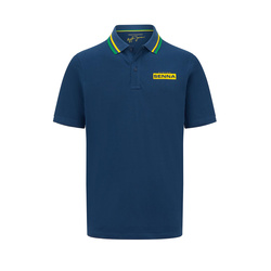 Polo Homme Logo Ayrton Senna F1 