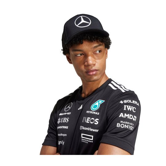 Casquette homme Star Trucker Mercedes AMG F1 2025 noir