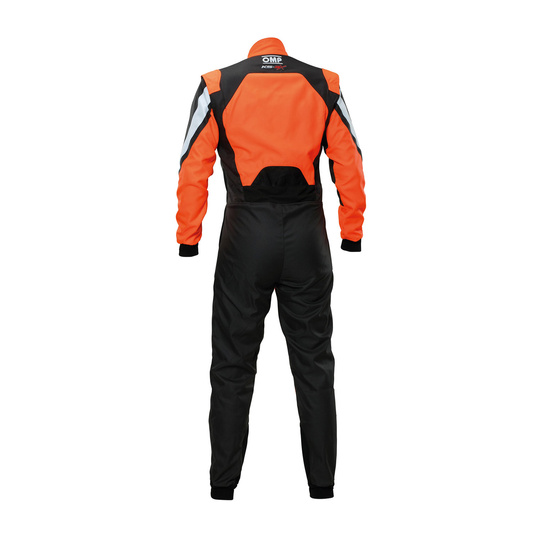 Combinaison karting enfant FIA OMP KS-3X 8877-2022 noir-orange