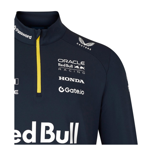 Sweat-shirt 1/4 zippé Hypebeast Red Bull Racing 2025 pour hommes
