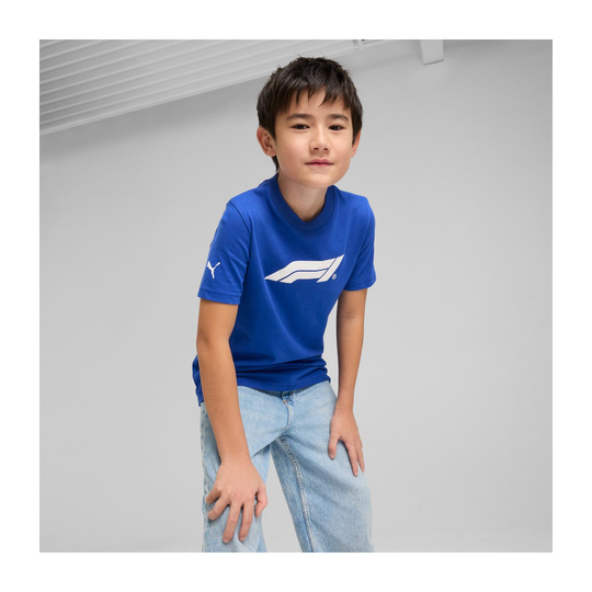 T-shirt enfant Logo bleu Formula 1 2025