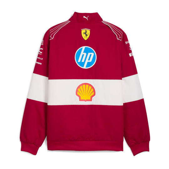 Veste de bombardier vintage pour homme Team Scuderia Ferrari F1 2025