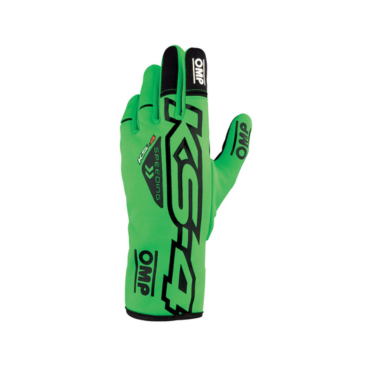 Gants de karting OMP KS-4 MY23 vert
