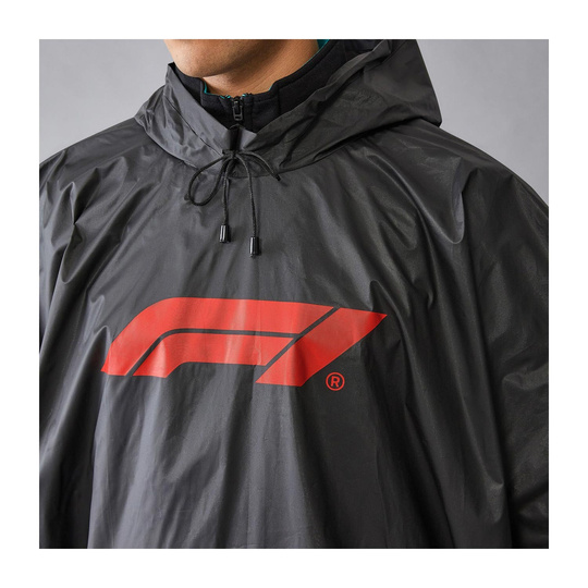 Veste poncho imperméable Logo Formula 1 2025