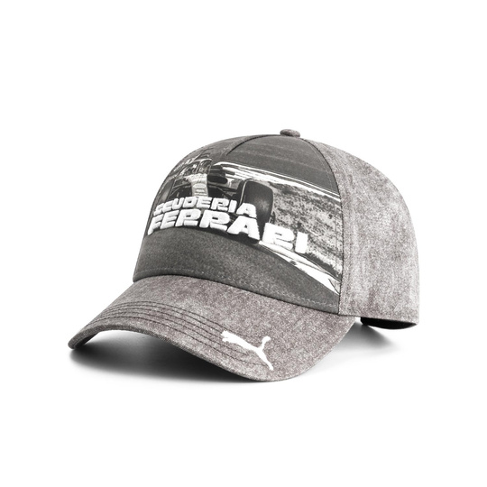 Casquette de baseball Graphic Gray Ferrari F1 2025