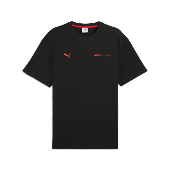 T-Shirt Homme Essential Relaxed Logo noir Formula 1 2025