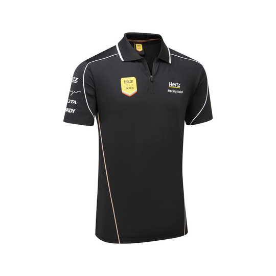 Polo homme Hertz Team Jota 2023 noir