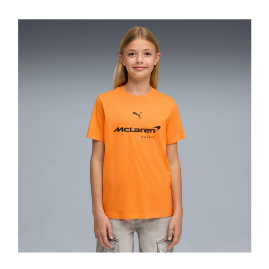 T-shirt enfant Large Logo McLaren F1 2026 orange