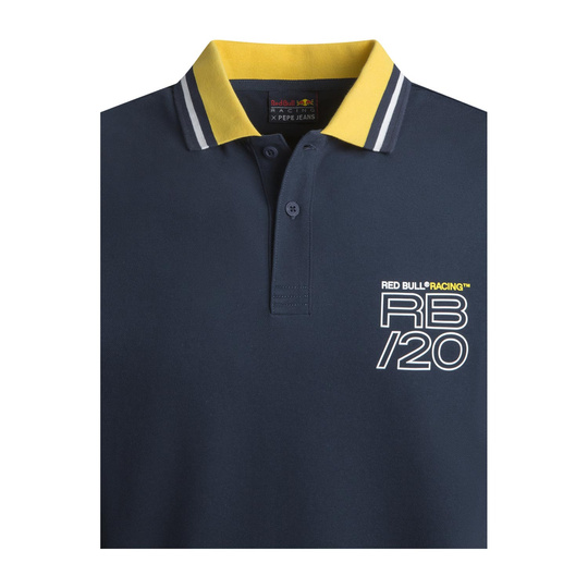 Polo homme Stripe Collar Red Bull Racing 2024