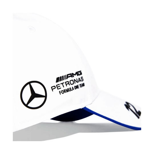 Casquette baseball homme Kimi Antonelli Mercedes AMG F1 2025 blanc