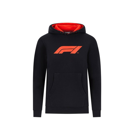 Sweat capuche enfant Logo noir Formule 1