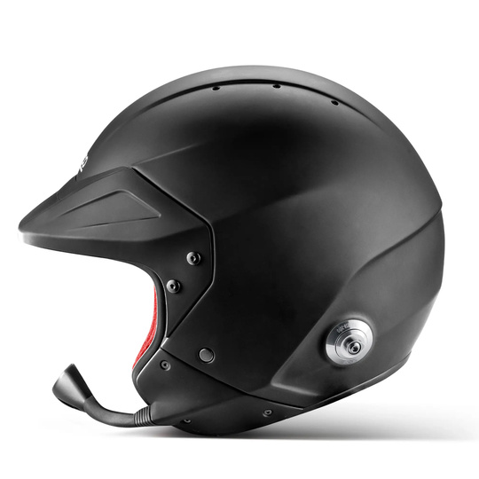 Casque FIA Jet Sparco Flux RJ-i noir/rouge