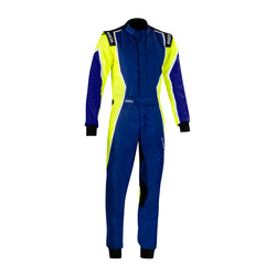 Combinaison CIK-FIA Sparco X-LIGHT K MY22 bleu-jaune