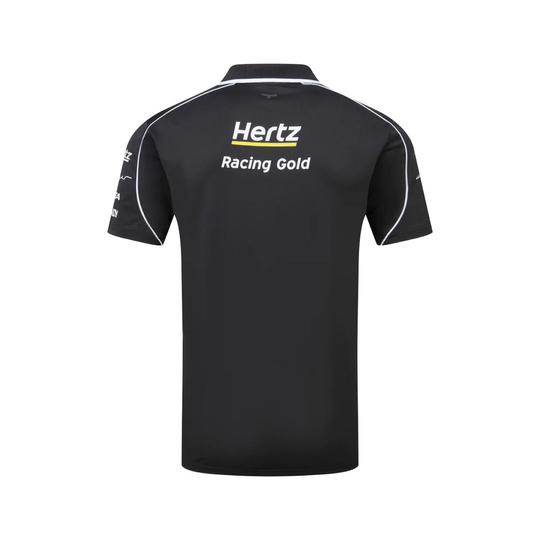 Polo homme Hertz Team Jota 2023 noir