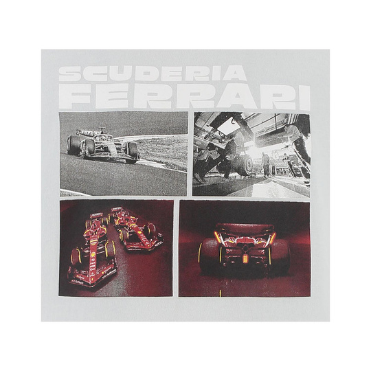 T-shirt Homme Driver Gray Ferrari F1 2025