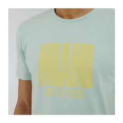 T-shirt homme Miami Aston Martin F1 bleu