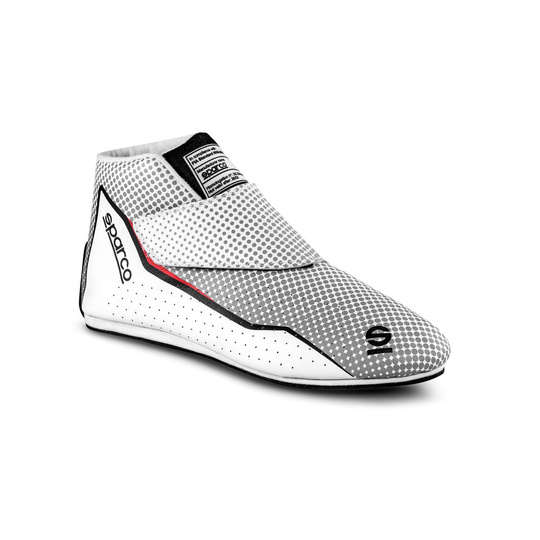 Chaussures de course Sparco PRIME T blanches (approbation FIA)
