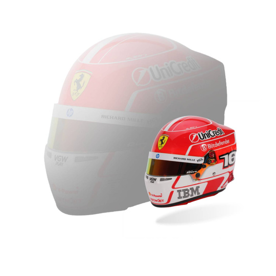 Miniature 1:2 Casque Charles Leclerc Scuderia Ferrari 2025