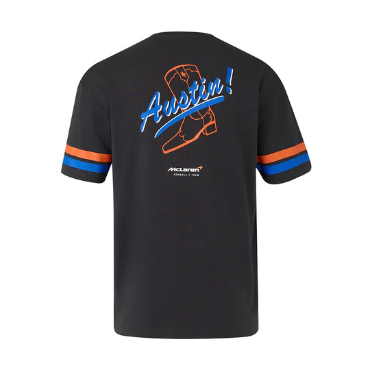 T-shirt homme Austin GP McLaren F1 2025 gris