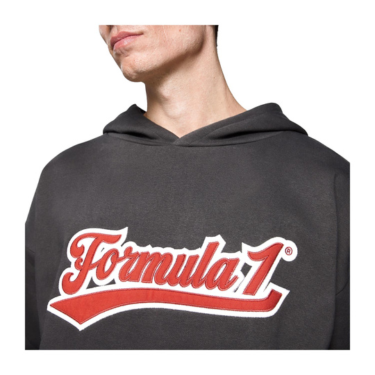 Sweatshirt à capuche homme Heritage Graphic noir Formula 1 2025