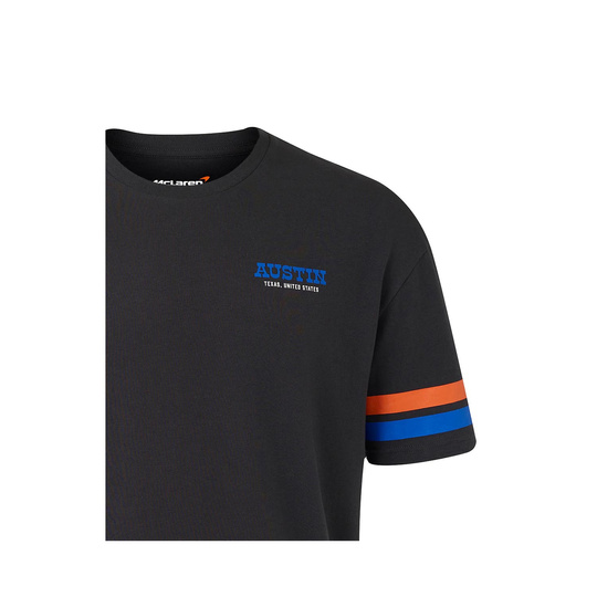 T-shirt homme Austin GP McLaren F1 2025 gris