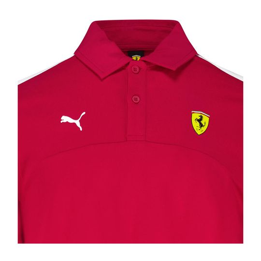 Polo homme Logo rouge Ferrari F1 2025