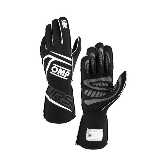OMP Gants FIA FIRST MY25 noir