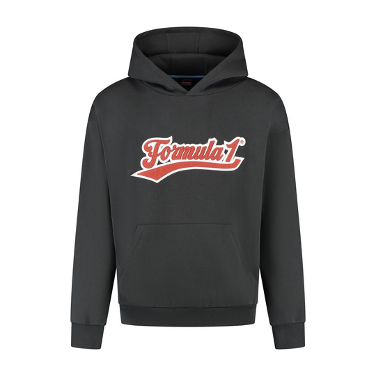 Sweatshirt à capuche homme Heritage Graphic noir Formula 1 2025