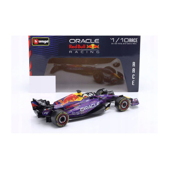 Modele 1/18 Max Verstappen Las Vegas RB19 Red Bull Racing