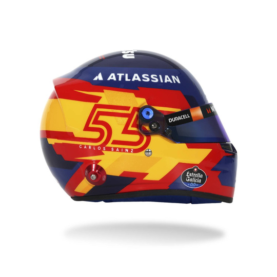 Miniature 1:2 Casque Carlos Sainz Williams Racing 2025