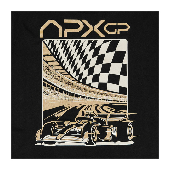 T-shirt homme Race Ready Apex GP 2025 noir