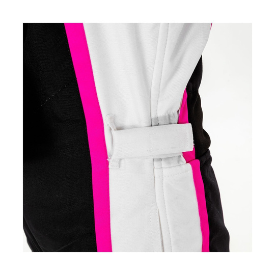 Ensemble de karting femme Sparco KERB MY20 noir-jaune(CIK-FIA)