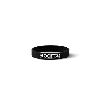 Bracelet silicone Sparco LOGO noir