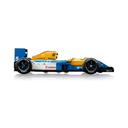 Maquette de voiture Williams Racing FW14B & Nigel Mansell de LEGO ICONS