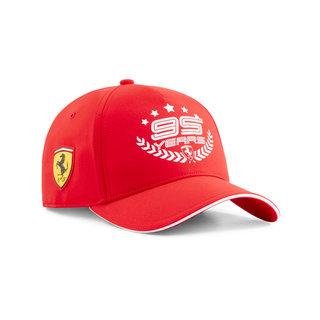Casquette baseball homme Ferrari F1 2024 rouge graphique