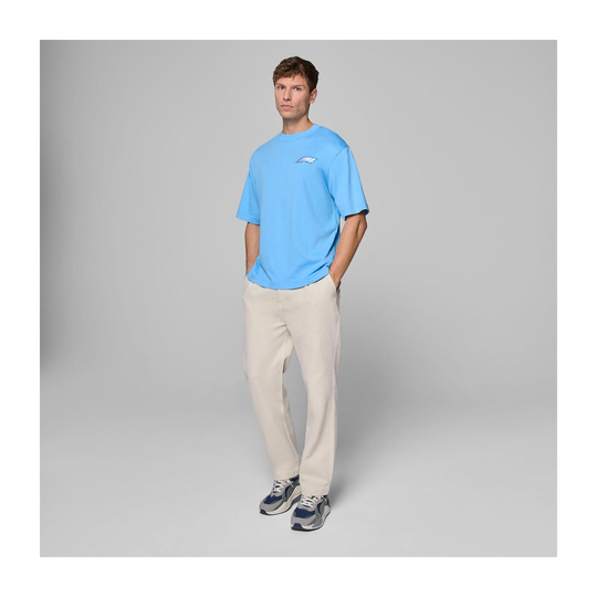 T-Shirt Homme Heritage Logo bleu Formula 1 2025