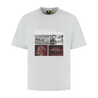 T-shirt Homme Driver Gray Ferrari F1 2025