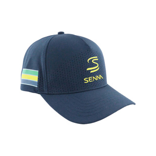 Casquette baseball Leisure Ayrton Senna 2025 bleu marine