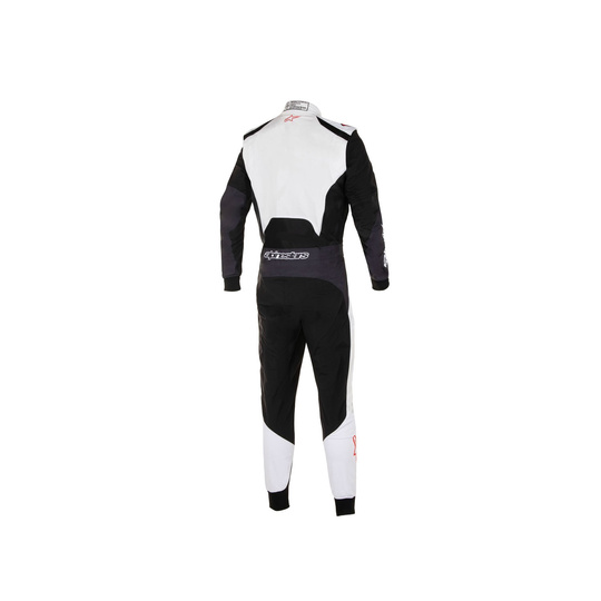 Combinaison FIA  Alpinestars KMX-5 V3 8877-2022 blanc-noir