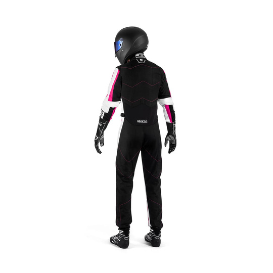 Ensemble enfant de karting  Sparco KERB noir-rose (FIA)
