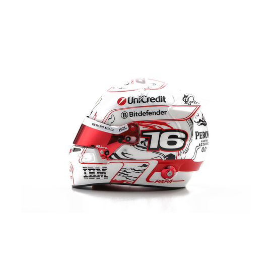 Miniature 1:5 Casque Charles Leclerc Japan GP Scuderia Ferrari