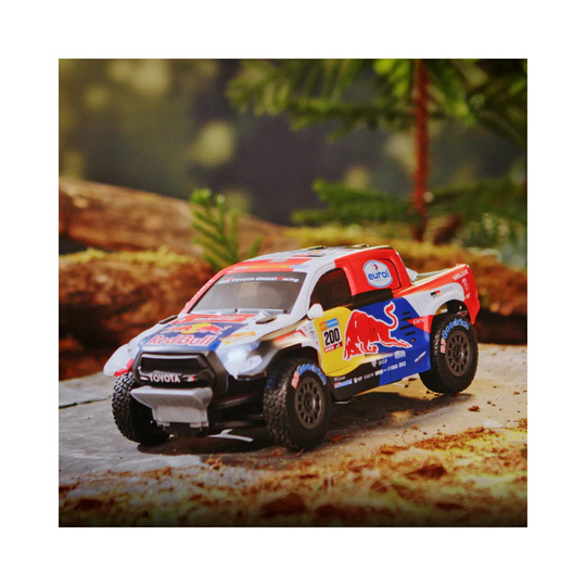 Voiture miniature RC 1:18 N. Al-Attiyah HILUX T1+Toyota Gazoo Racing 