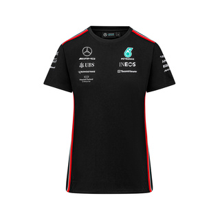 T-shirt femme Team Black Mercedes AMG F1