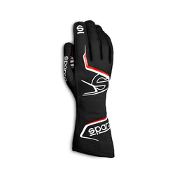 Gants de course Sparco ARROW MY20 noir (approbation FIA)