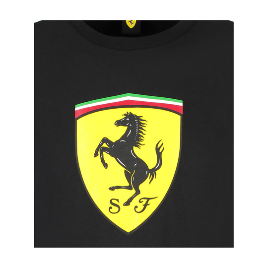 T-shirt enfant Shield noir Ferrari F1 2025