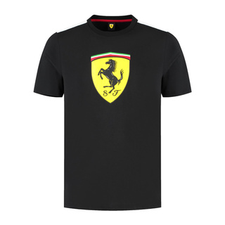 T-shirt enfant Shield noir Ferrari F1 2025