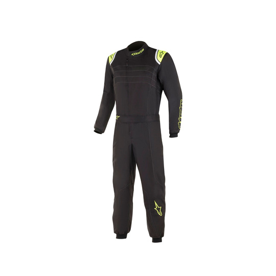 Combinaison FIA  Alpinestars KMX-9 V3 8877-2022 noir-jaune