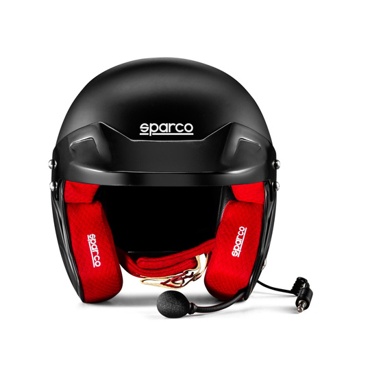 Casque FIA Jet Sparco AIR RJ-I noir-rouge