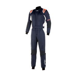 L'ensemble de course Alpinestars GP TECH V3 bleu marine (FIA)