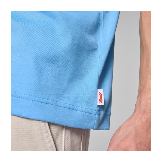 T-Shirt Homme Heritage Logo bleu Formula 1 2025